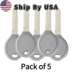 Transponder Key Shell Case Y160 / Y165 / Y164 for Chrysler Dodge Jeep